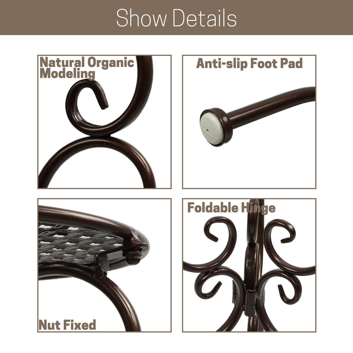 NAKUPE non-slip pads protect floors and keep pots steady