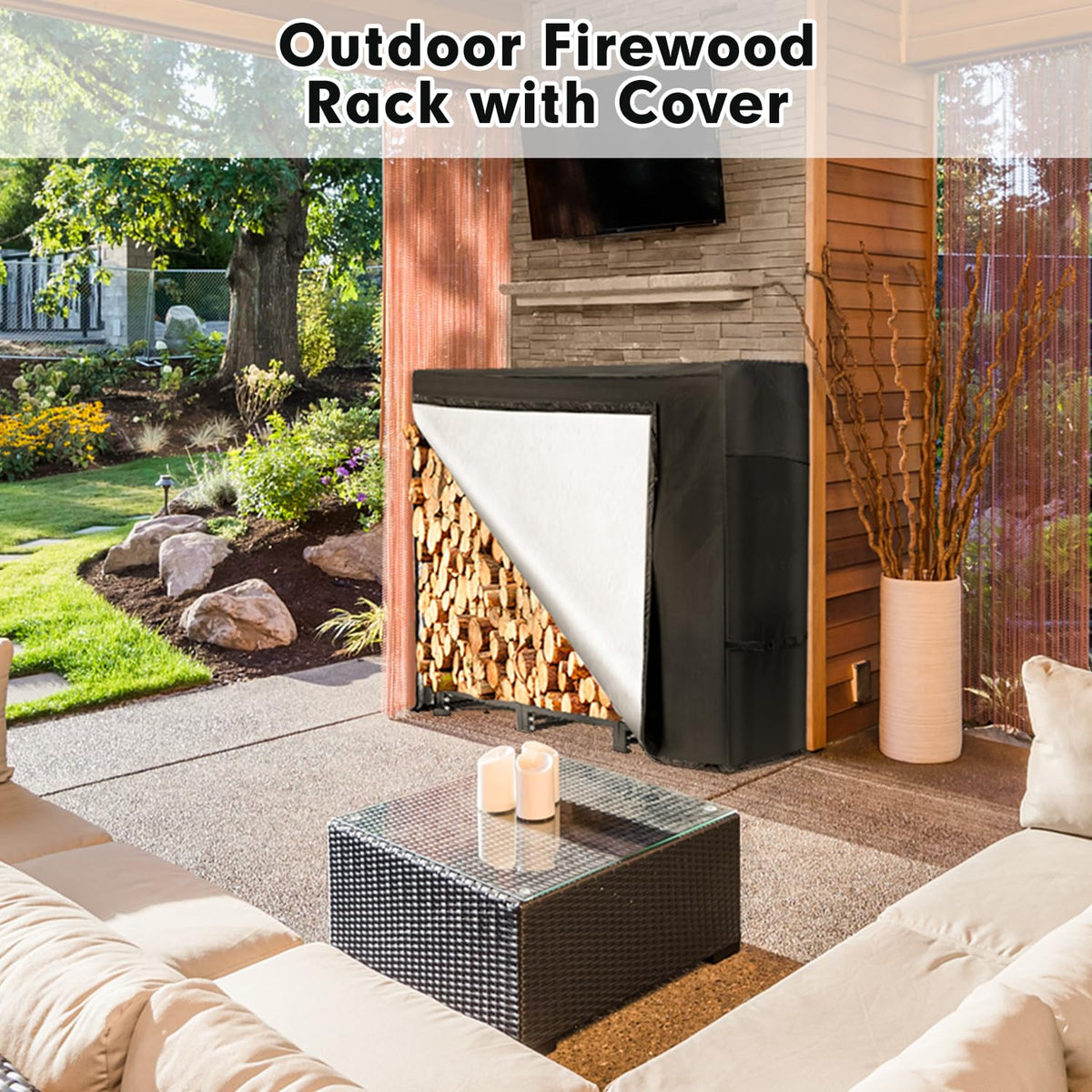 Nalone durable powder-coated frame withstands outdoor weather