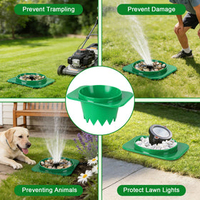 NamcheBarwa durable outdoor sprinkler guard withstands weather and season after season