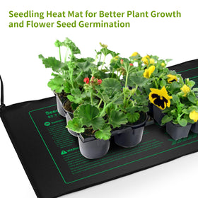 NAMOTEK durable PVC seedling heating mat delivers long-lasting performance under trays.