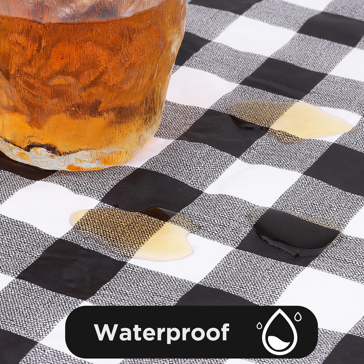 Nanaborn easy-clean surface wipes down with a damp cloth