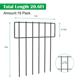 NANANARDOSO easy-install fence snaps together for quick setup.
