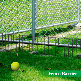 NANANARDOSO flexible border fence adapts to curved garden borders.