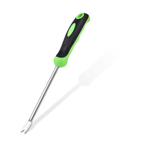 NANAOUS dandelion removal tool head showing durable steel for root extraction and weed removal