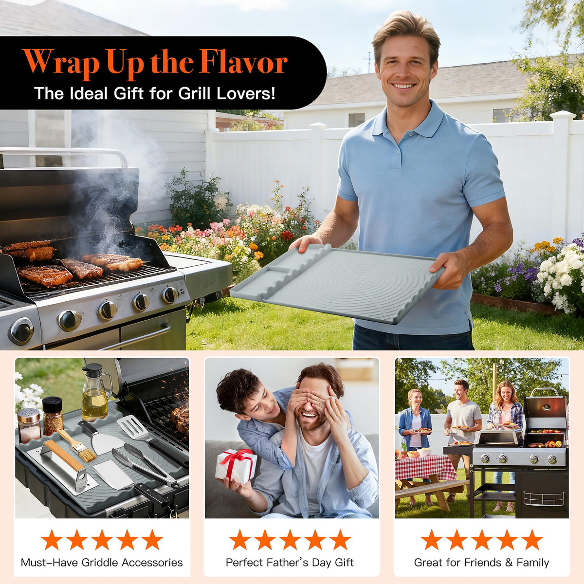 NancyL heat-resistant silicone thrives near grills and prep spaces.