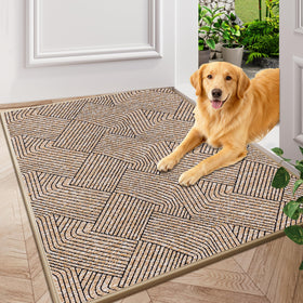 Naoloture door mat front view showing low-profile form and clean lines