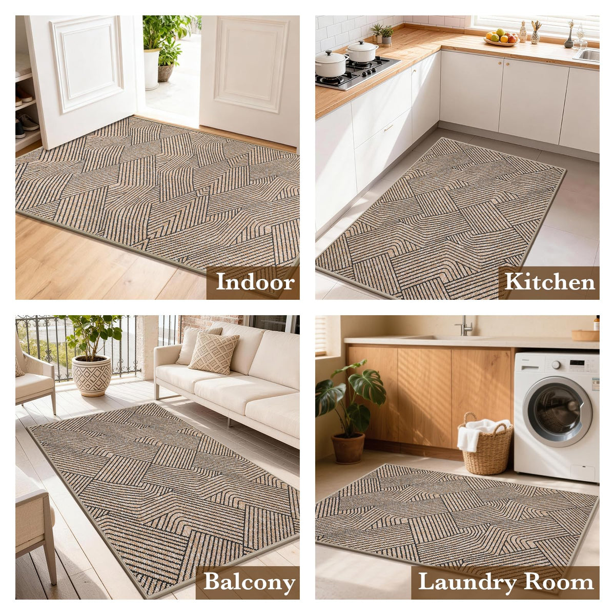 Naoloture entrance mat moisture absorb surface in use