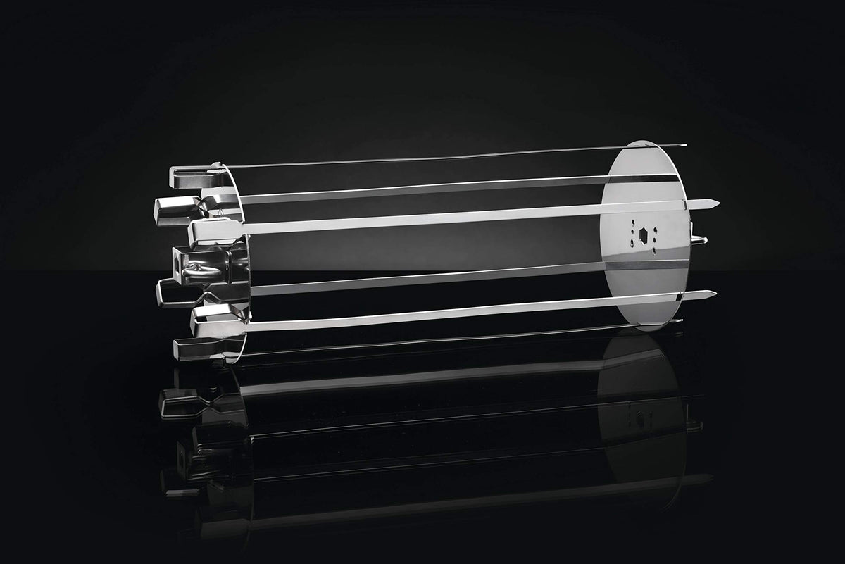 Napoleon chrome-plated skewers ready for easy cleaning and durable use