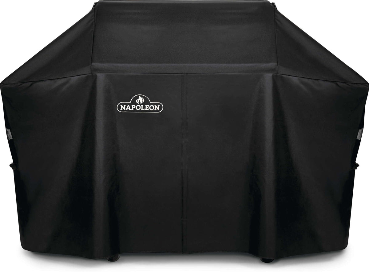 Napoleon premium grill cover PRO 665 closeup shows durable water-resistant fabric