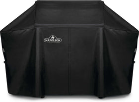 Napoleon premium grill cover PRO 665 closeup shows durable water-resistant fabric