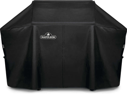 Napoleon premium grill cover PRO 665 closeup shows durable water-resistant fabric