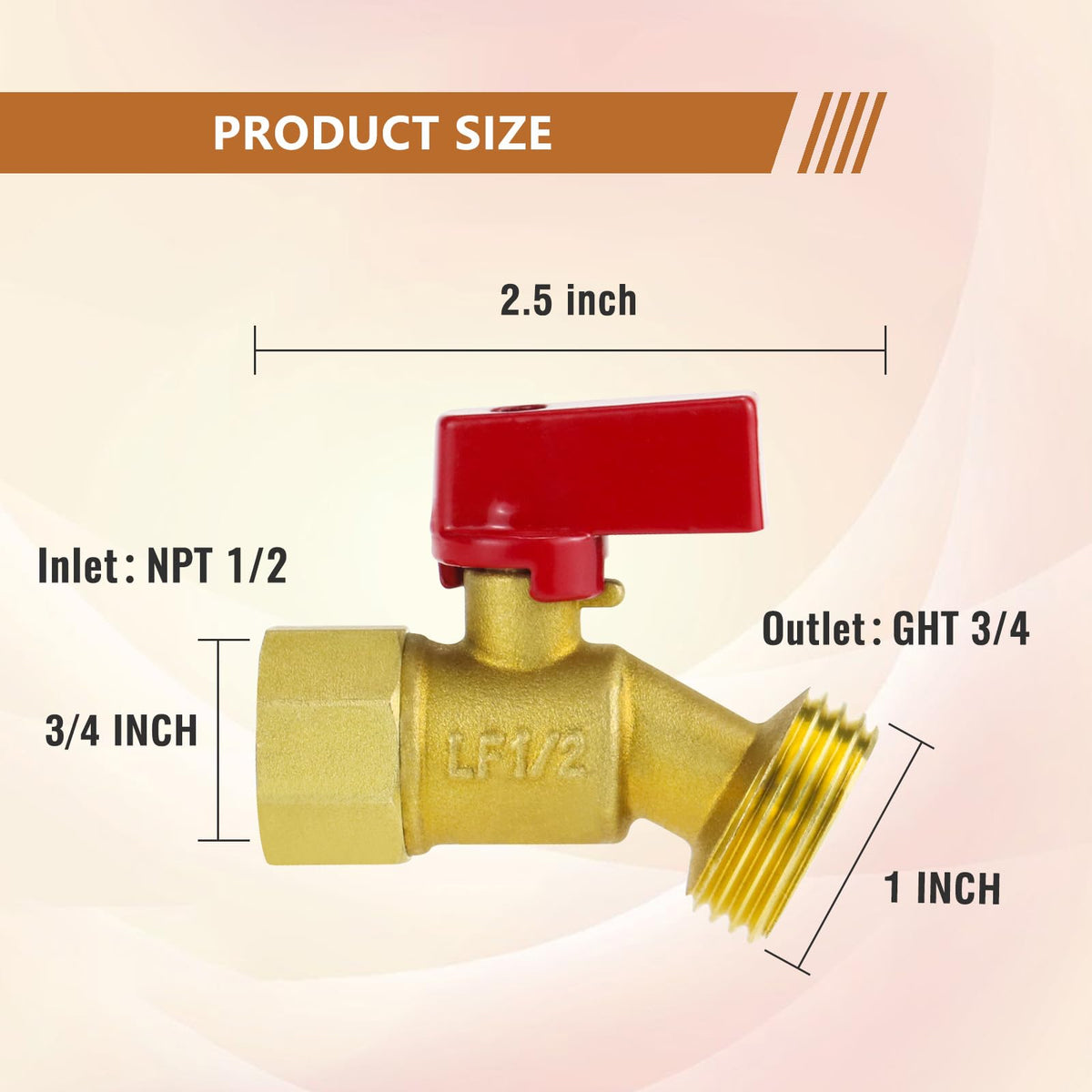 Napredak brass outdoor faucet highlighting durable garden use