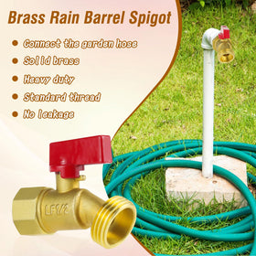 Napredak outdoor hose bib brass valve for yard tasks