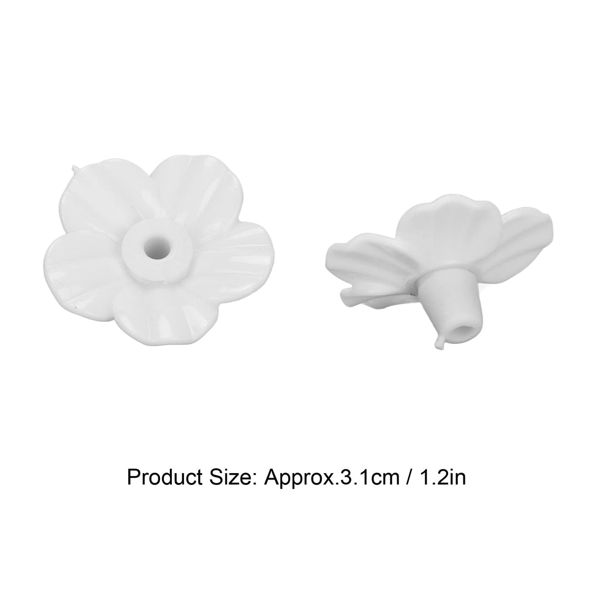 Naroote hummingbird feeder flowers add colorful garden decor with practical feeding ports.