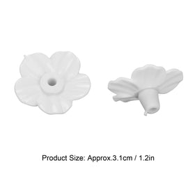 Naroote hummingbird feeder flowers add colorful garden decor with practical feeding ports.