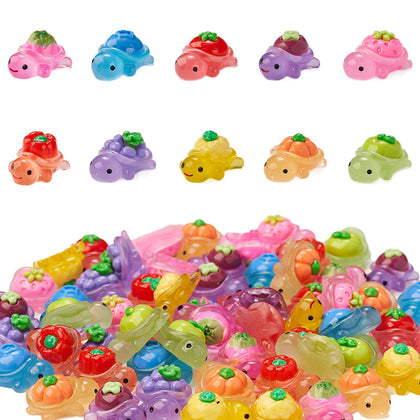 Nashibowu mini resin turtle blueberry shell for fairy garden decor