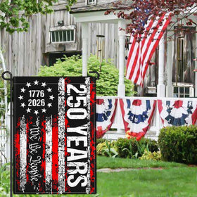 NASIAN 250th anniversary flag weather-ready fabric, ideal for outdoor display.