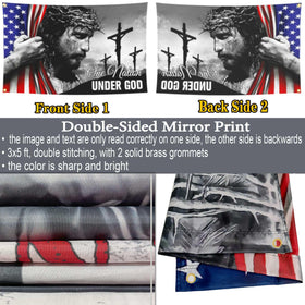 NASIAN easy hanging 3x5 flag — simple setup for porch, door or yard.