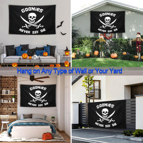 NASIAN Never Say Die flag makes a great gift for any space.