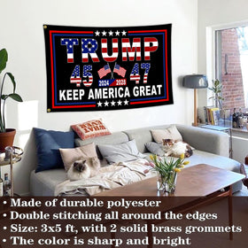 NASIAN outdoor patriotic flag enhances garden and porch decoration