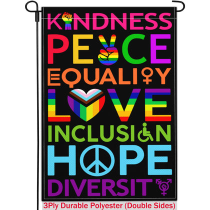 NASIAN Pride yard flag 12x18 double-sided print for vibrant outdoor display.