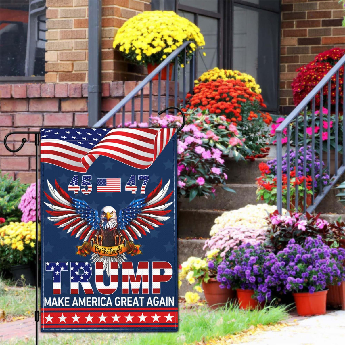 NASIAN weatherproof flag 3x5ft, UV-coated to resist fading.
