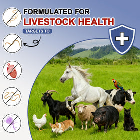 Dosing spoon with NateNatenight Praziquantel for easy administration