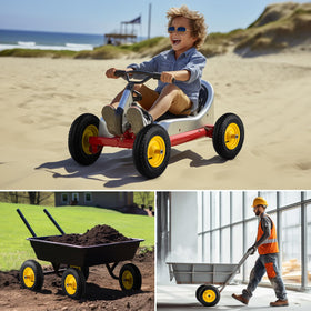 National Standard NHS tubed tire, 30 psi, ready for hauling tasks.