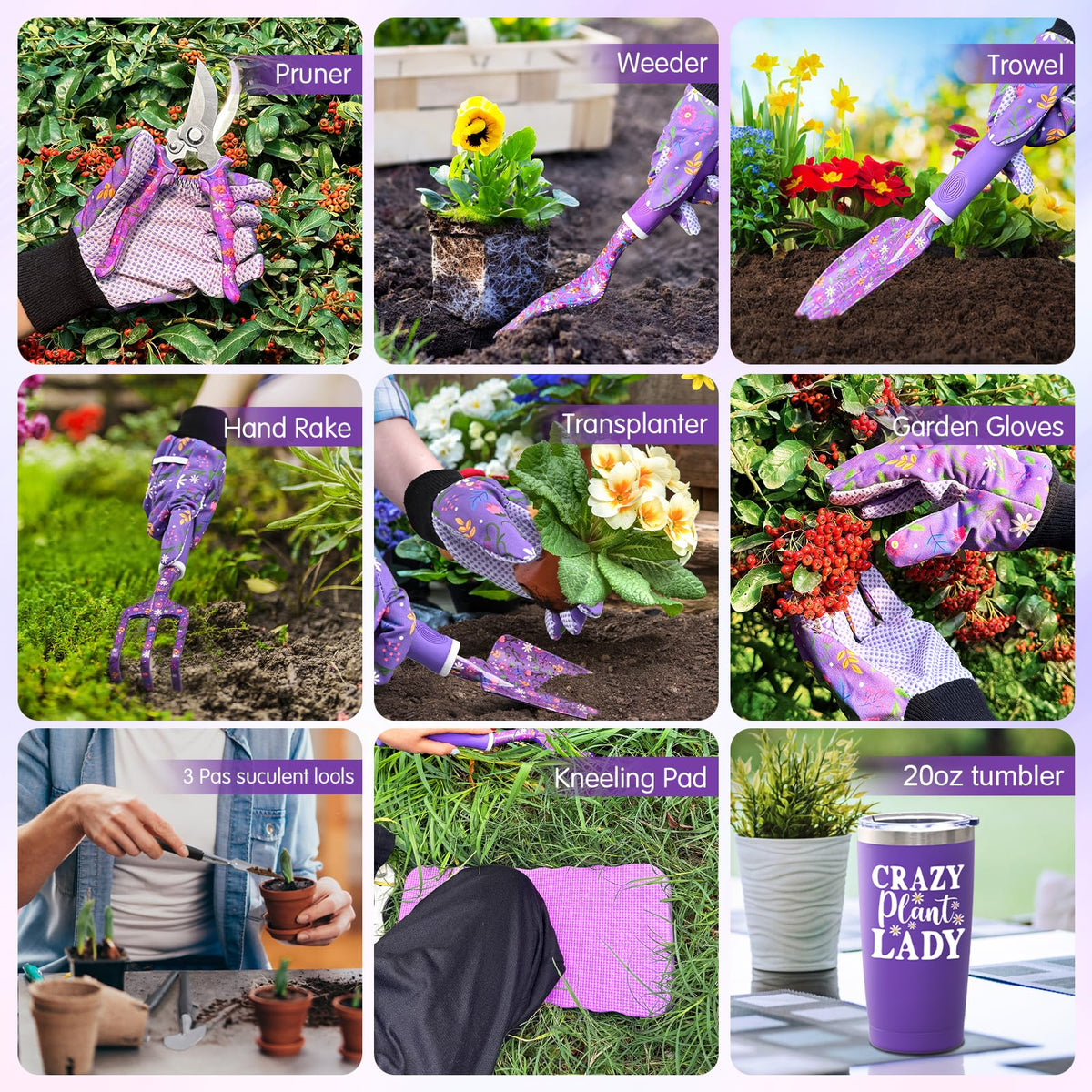 NatuBeau pruning shears and succulent tools for precise care.