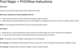Natural Chemistry Pool Magic + PHOSfree pack shows two containers for seasonal maintenance.