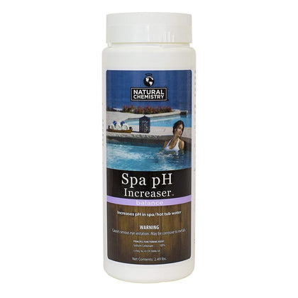Natural Chemistry Spa pH Increaser bottle for balanced spa water