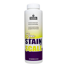 Natural Chemistry Spa Stain and Scale mineral build-up surface reduces scale formation.