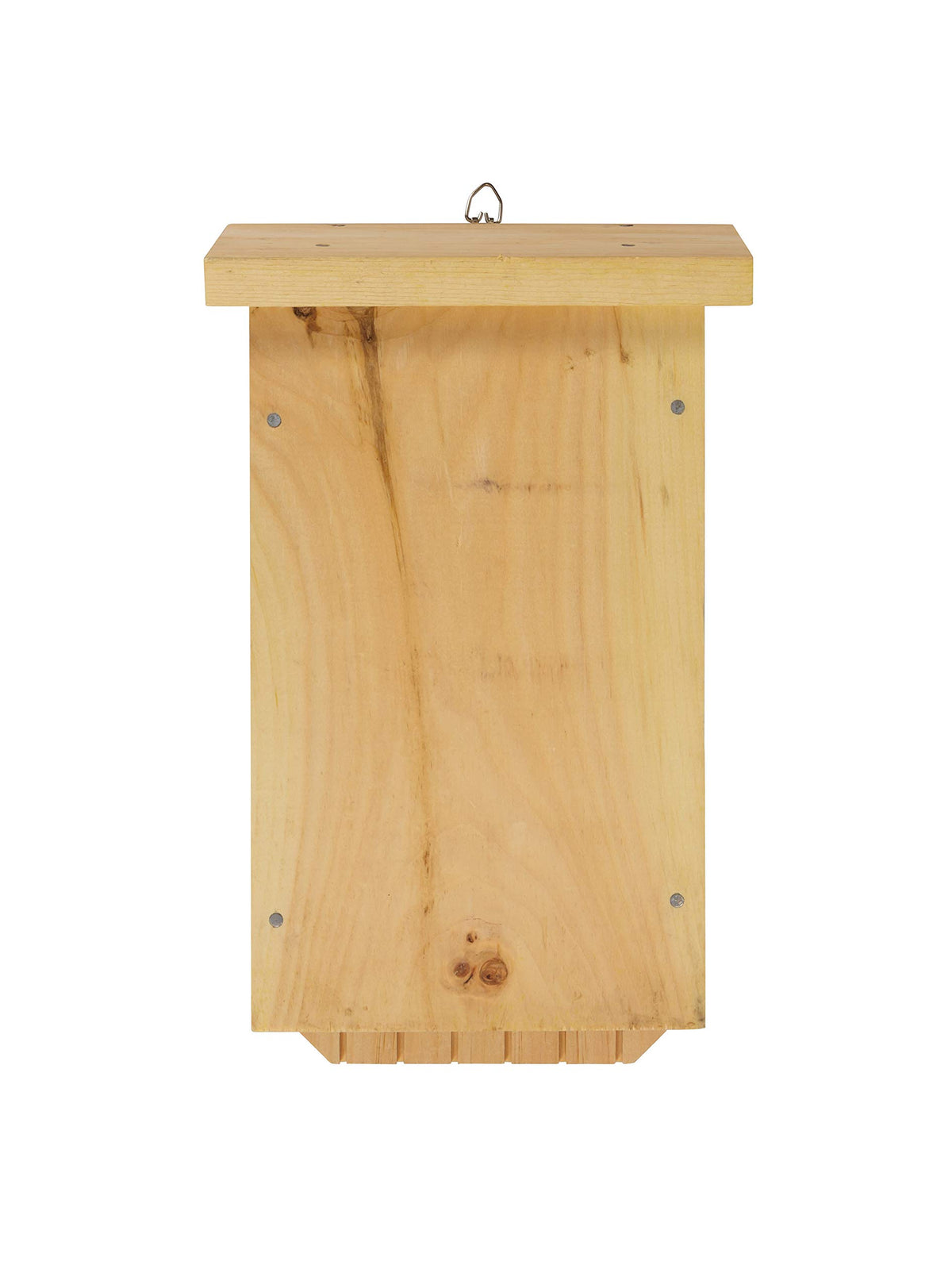 Natural Diamond bat house naturally darkens to blend with surroundings and attract roosting bats.