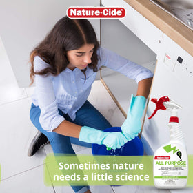 Nature-Cide All Purpose Insecticide low-odor formula supports comfortable rooms