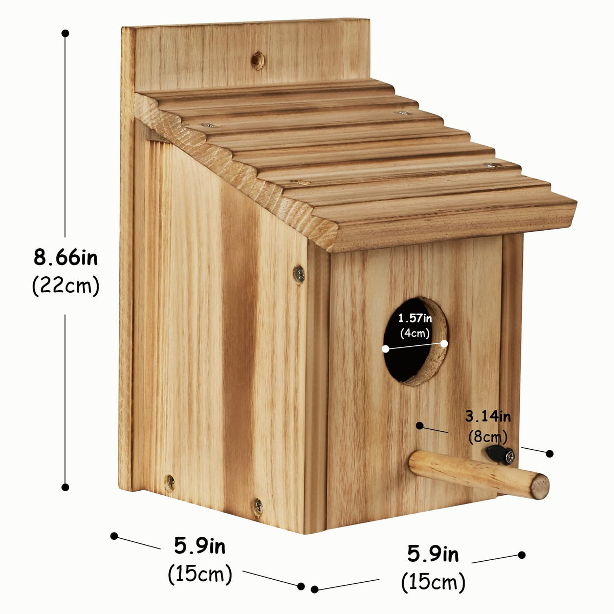NATUREYLWL bird house DIY assembly demo highlights sturdy construction