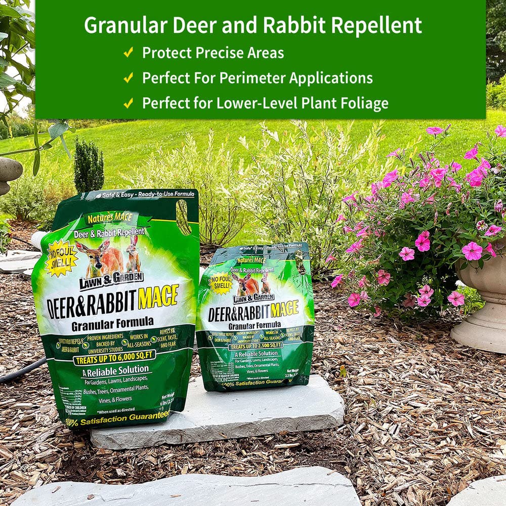 Nature's MACE safe for people, pets, and garden plants