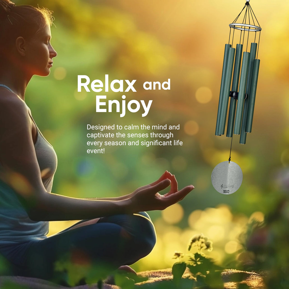 Nature's Melody Aureole Tunes anodized aluminum finish options in multiple colors