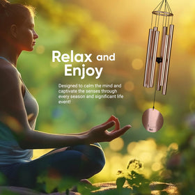 S-hook hanger of Nature's Melody Aureole Tunes wind chimes for quick outdoor setup