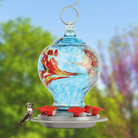 Nature's Way Sunny Day AGF3 built-in perching ring provides more perching space while feeding