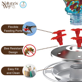 Nature's Way Sunny Day AGF3 leak-free gaskets ensure a clean, mess-free feeding experience