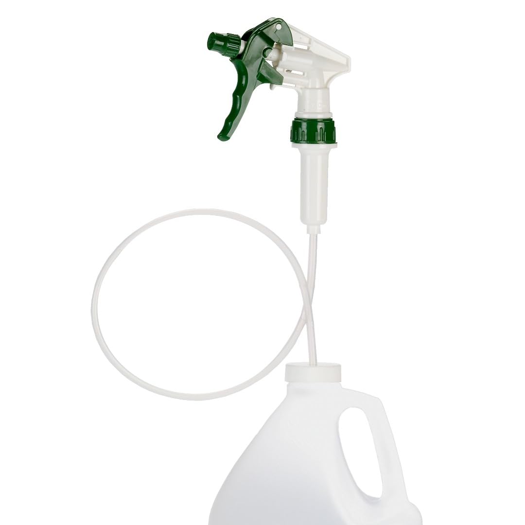 Natures Wisdom heavy-duty sprayer with 36-inch hose for easy garden reach.