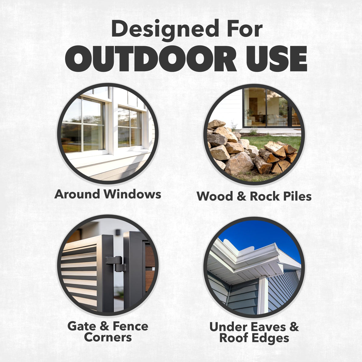 Outdoor living space stays comfortable with NatureStop deterrence