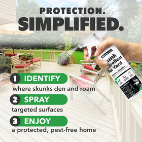 NatureStop USA-made formula supports reliable yard deterrence.