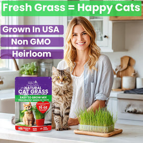 NatureZ Edge family-owned brand offers reliable seed blends for cats.