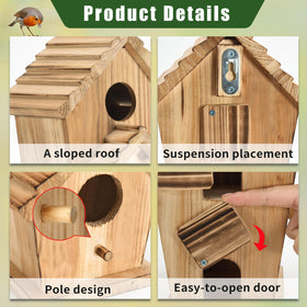 Natureylwl birdhouse hanging-garden-design decorative and functional for patios