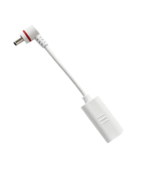 Naubluvo USB-C to barrel plug adapter for Ring solar panel compatibility and easy setup