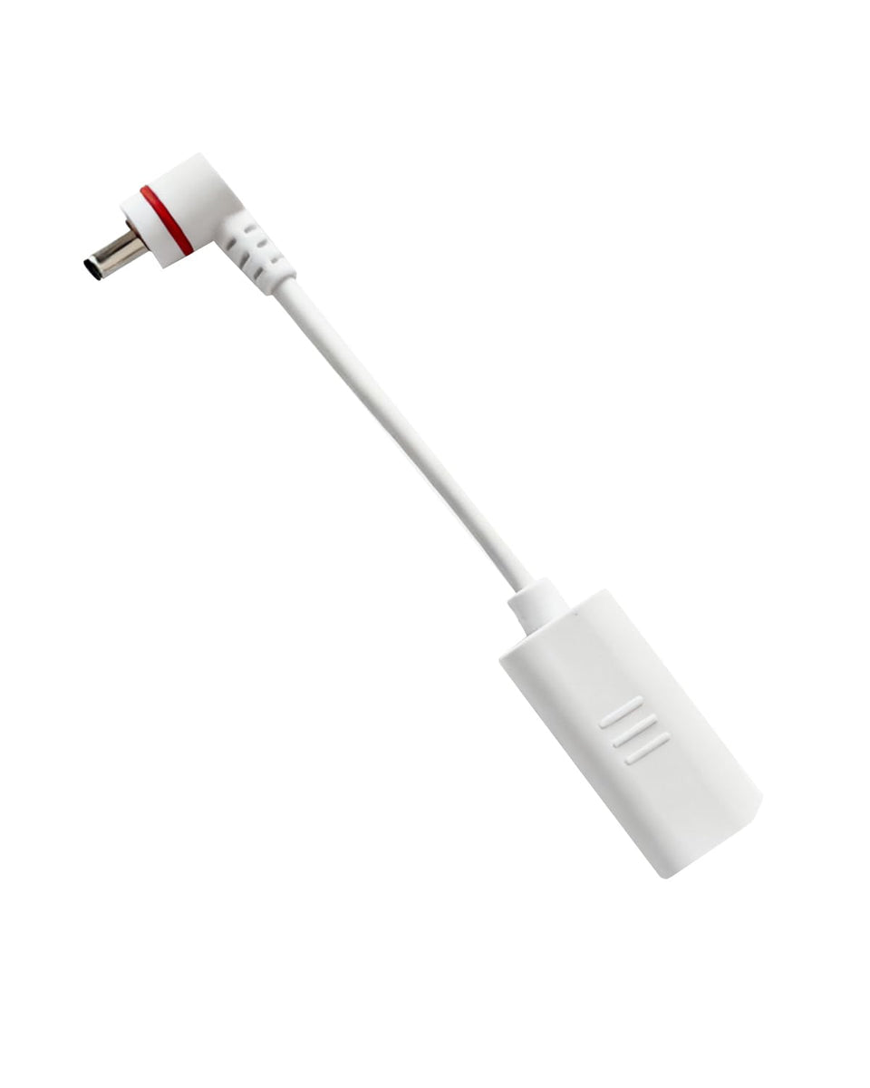Naubluvo USB-C to barrel plug adapter for Ring solar panel compatibility and easy setup