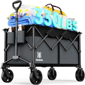 Navatiee 165L wagon showing high capacity for camping gear and groceries