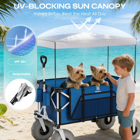 Navatiee Beach Wagon 200L interior capacity fits cooler and gear.