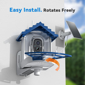 NAVFS mount on a pole in minutes demonstrates quick, secure installation.